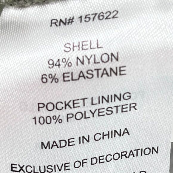 Eddie Bauer Rainier Capris Womens 16 Sprig Green Hiking Nylon Waterproof Camp - Picture 13 of 14